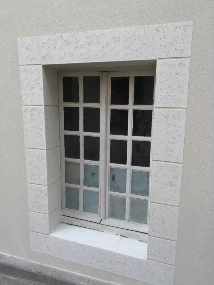 mur rénovation facade